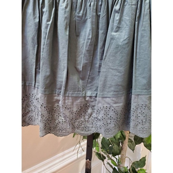 14th & Union Women's Gray 100% Cotton Comfort Waist A-Line Skirts Size Small - Picture 3 of 10